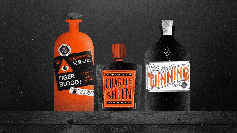 Three Bottles on Table