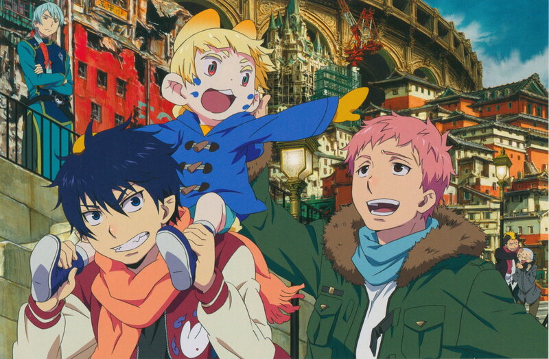 Three Boys in City