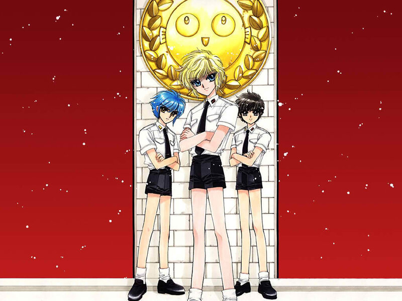 Three Boys in Uniforms