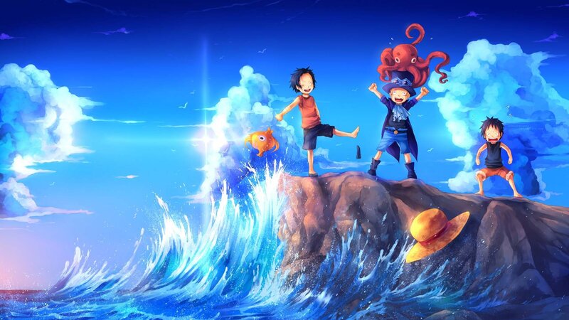 Three Boys on a Cliff