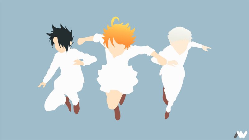 Three Boys Running