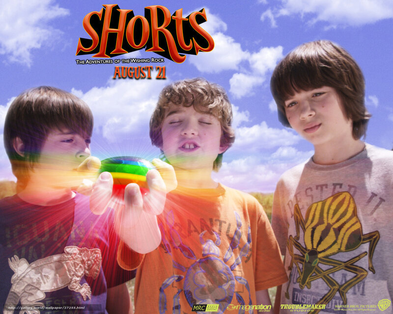 Three Boys with a Glowing Rock