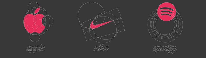 Three Brand Logos — Gray