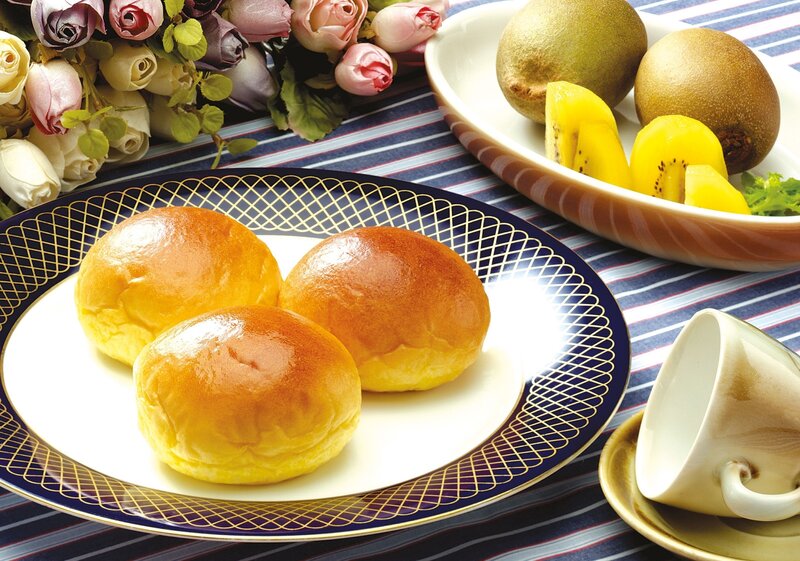 Three Bread Rolls