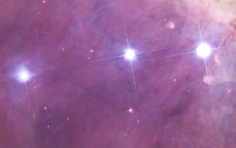 Three Bright Stars