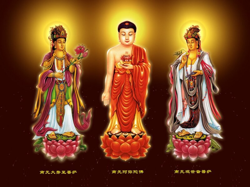 Three Buddhist Deities
