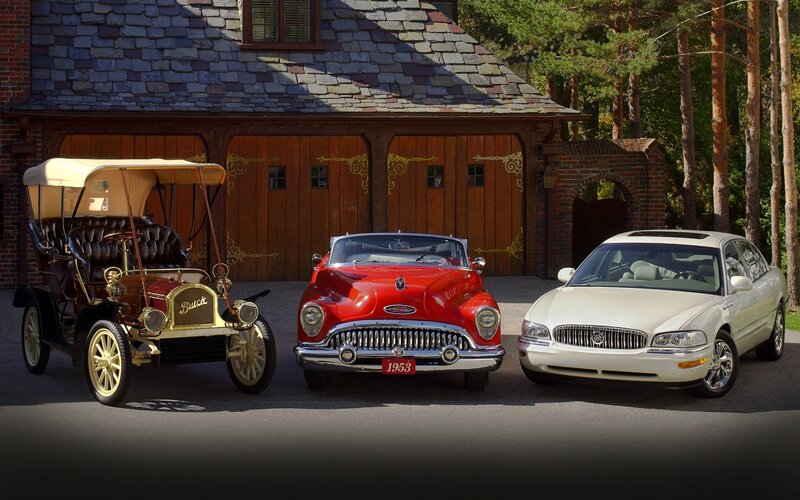 Three Buick Cars