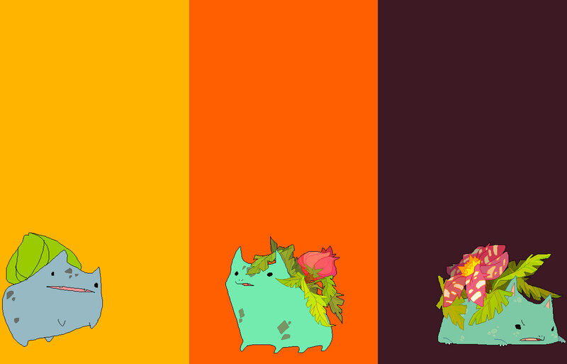 Three Bulbous Creatures