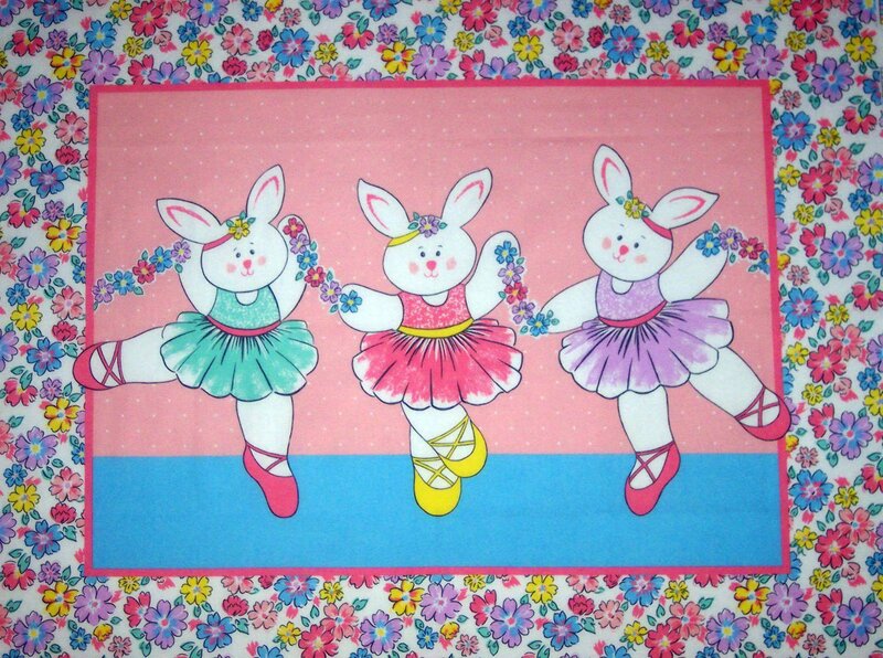 Three Bunny Ballerinas