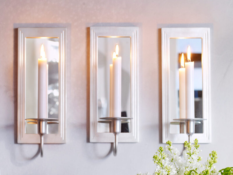 Three Candle Sconces