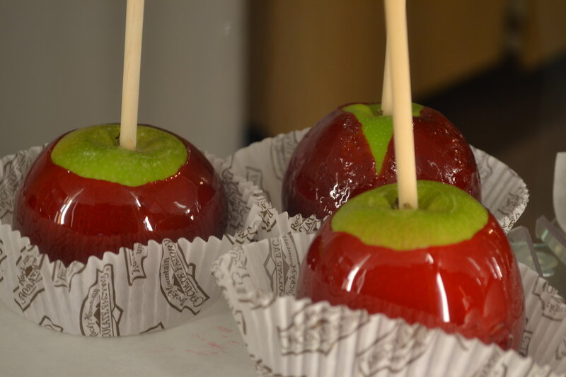 Three Caramel Apples