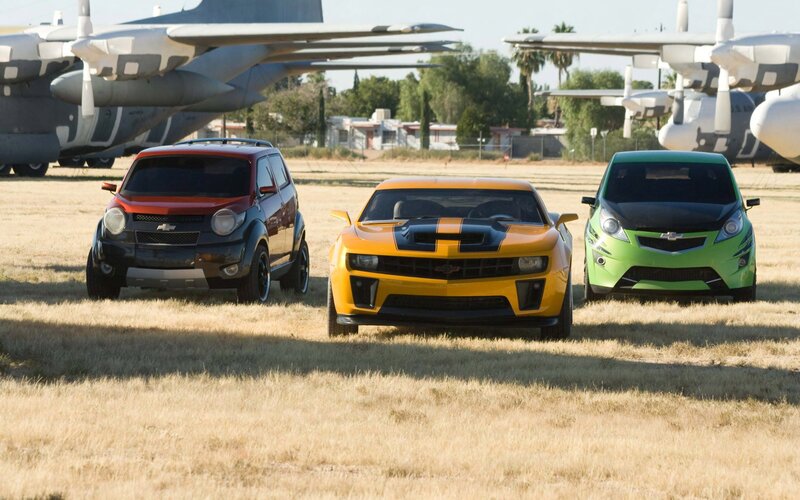 Three Cars on Airfield