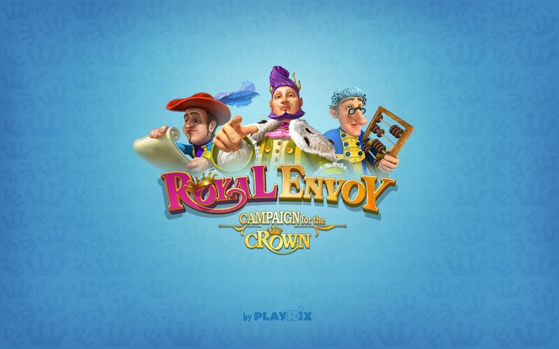 Three Cartoon Characters — Blue, Playful