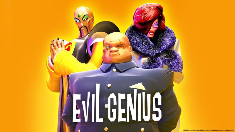 Three Cartoon Characters — Yellow, Dramatic