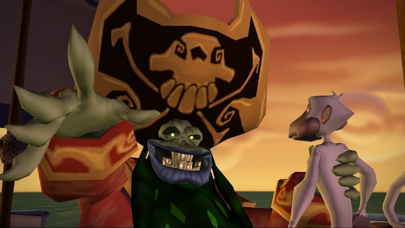 Three Cartoon Pirates
