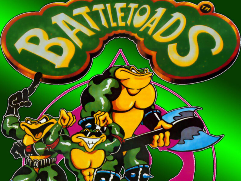 Three Cartoon Toads