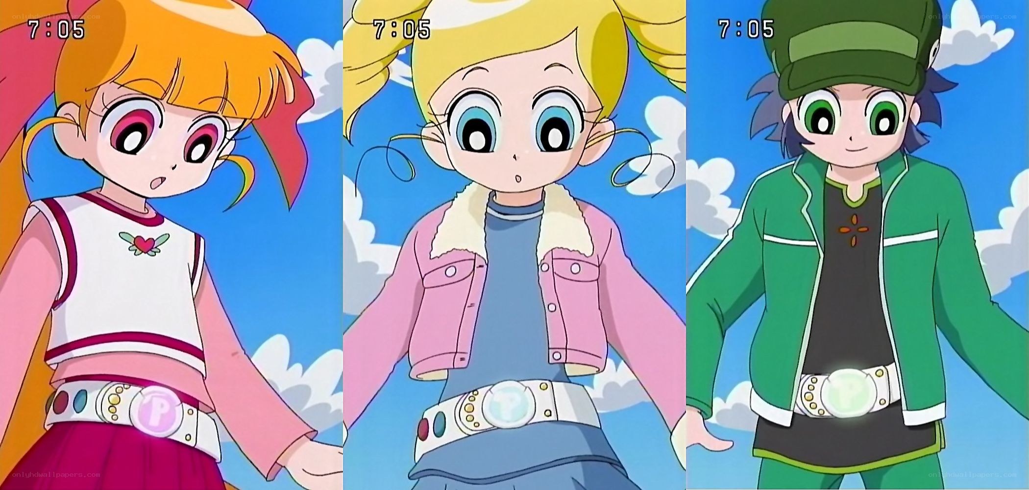 three characters from a cartoon