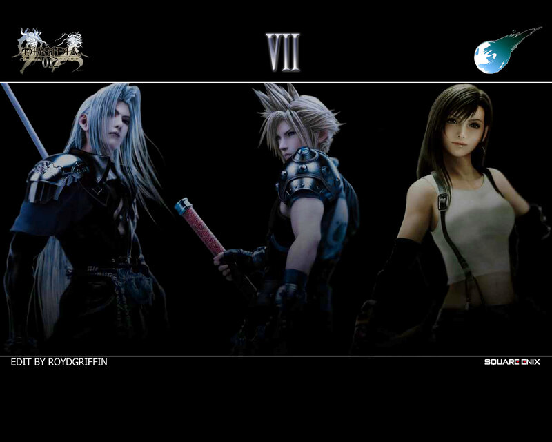 Three Characters from a Game — Black