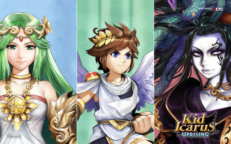 Three Characters from a Game — Green