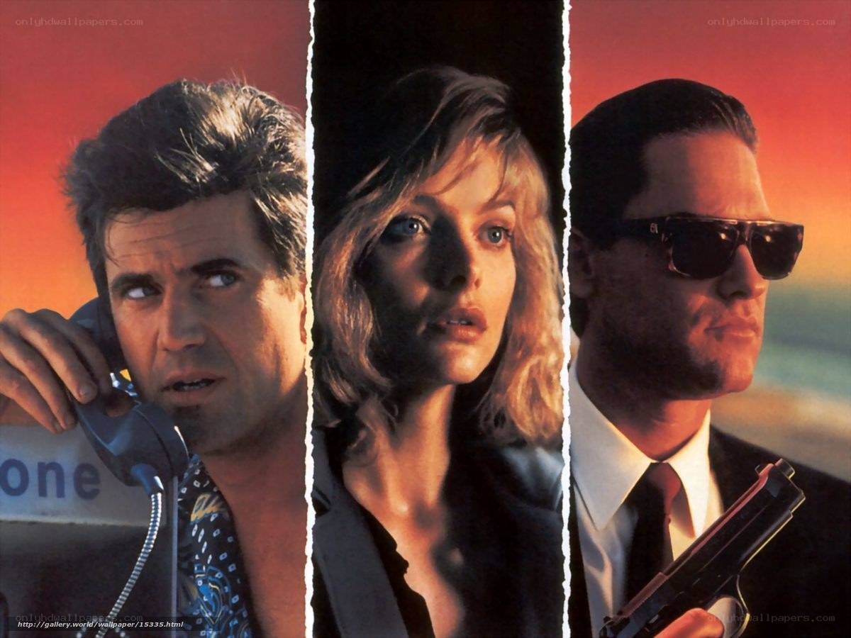 Three characters from a thriller film