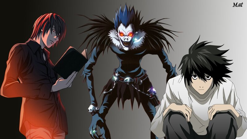 Three Characters from Anime