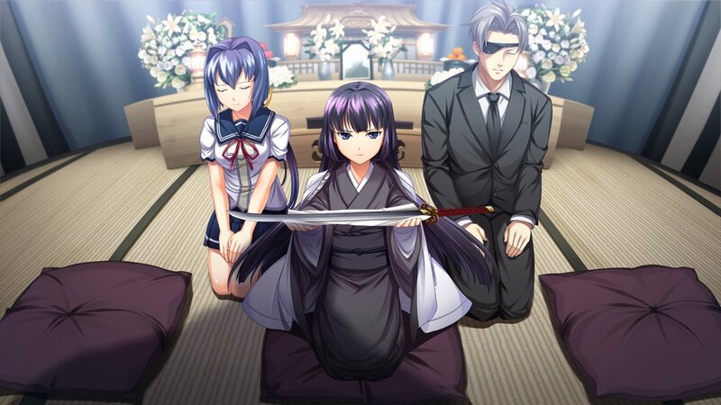 Three Characters in a Ceremony