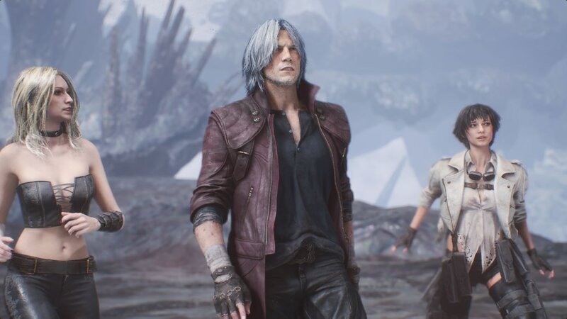Three Characters in a Desolate Landscape