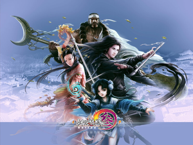 Three Characters in Action