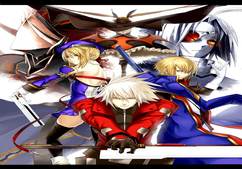 Three Characters in Battle