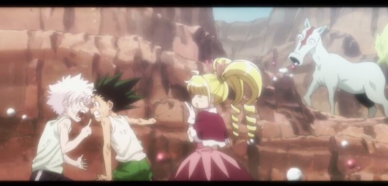 Three Characters in Canyon