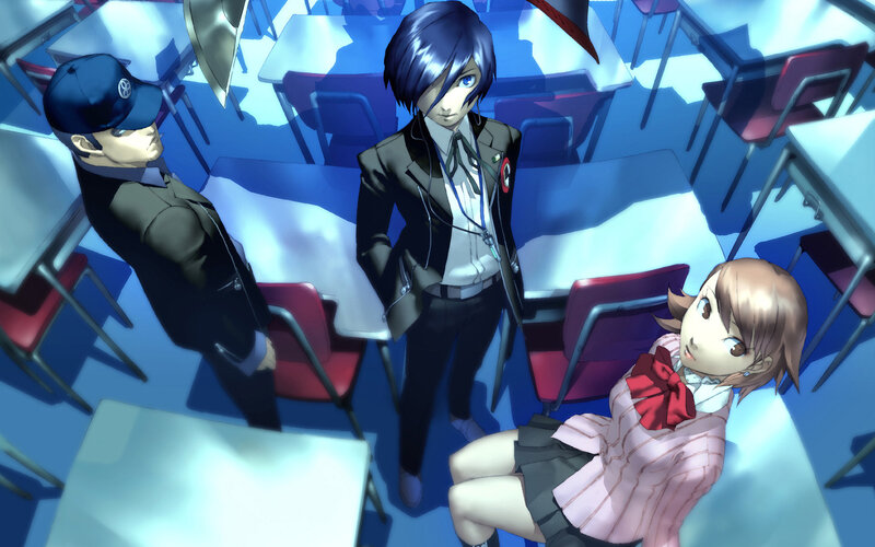 Three Characters in Classroom