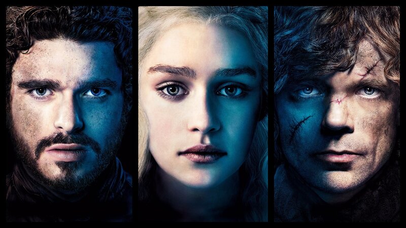 Three Characters in Close-up