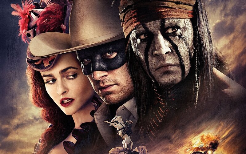 Three Characters in Costumes — Brown