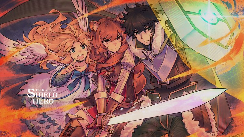 Three Characters in Fantasy Armor — Orange