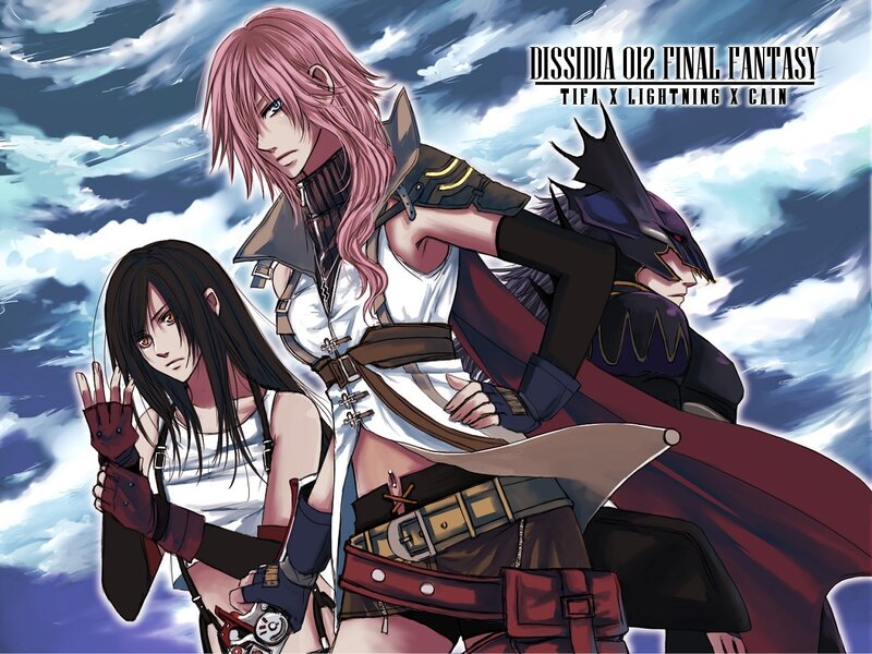 Three Characters in Fantasy Attire — Blue