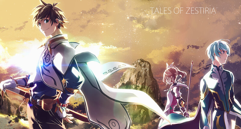 Three Characters in Fantasy Attire — Gold