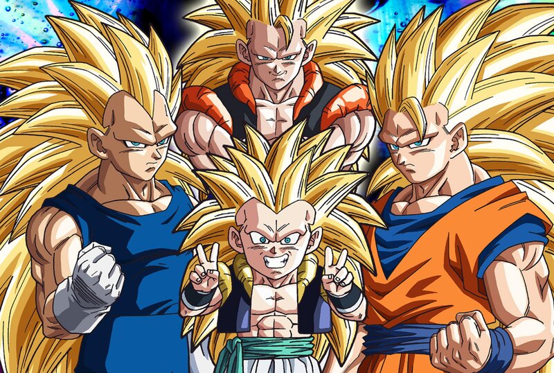Three Characters in Golden Forms