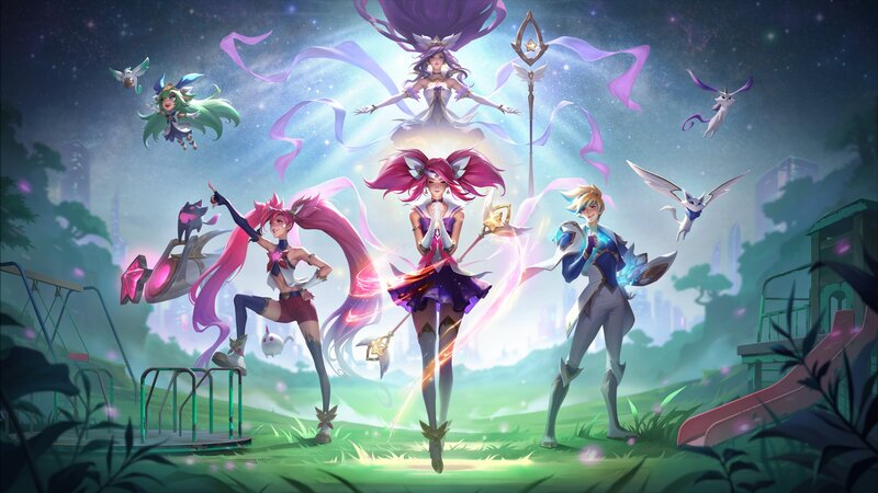 Three Characters in Park