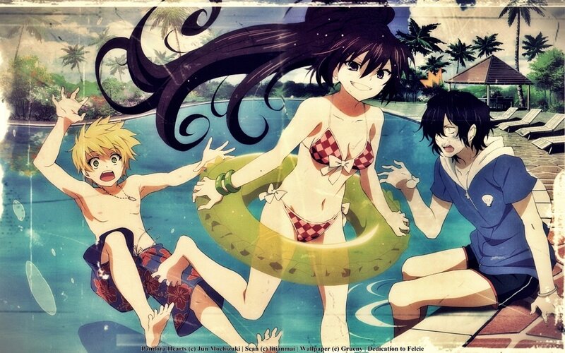 Three Characters in Pool