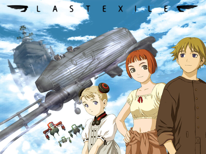 Three Characters in Sky