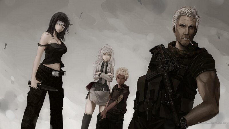 Three Characters in Tactical Gear