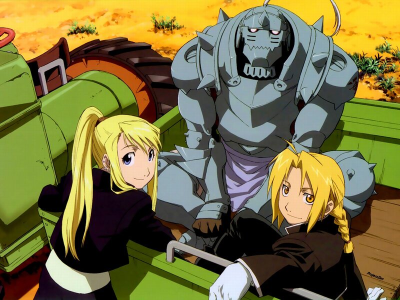 Three Characters in Truck