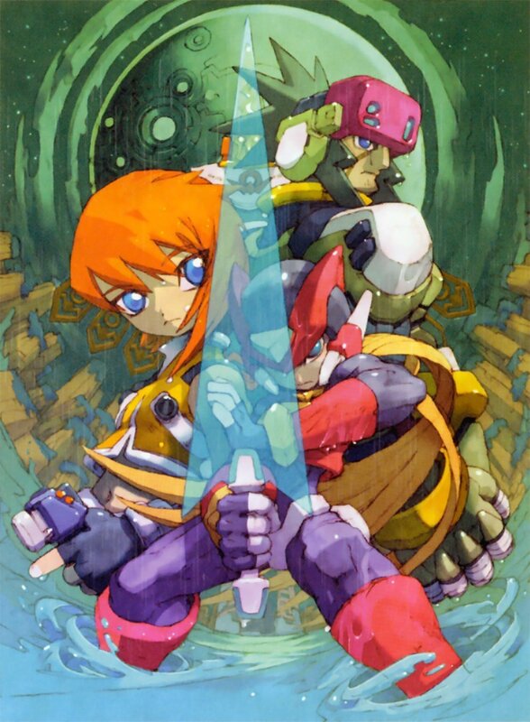 Three Characters in Water