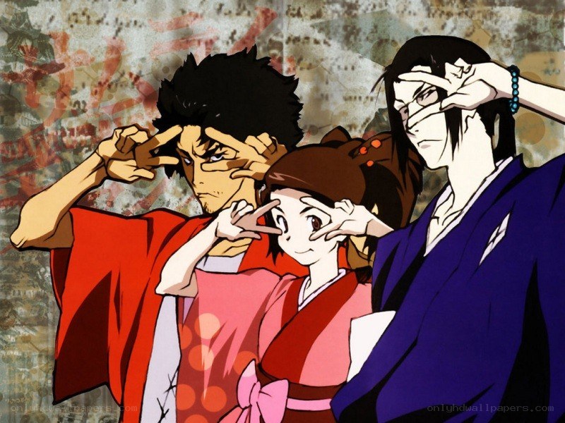Three characters making hand gestures