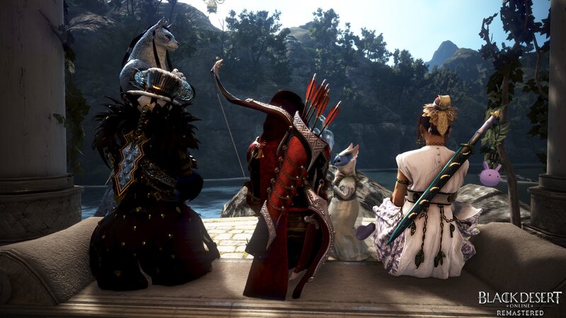 Three Characters on a Balcony