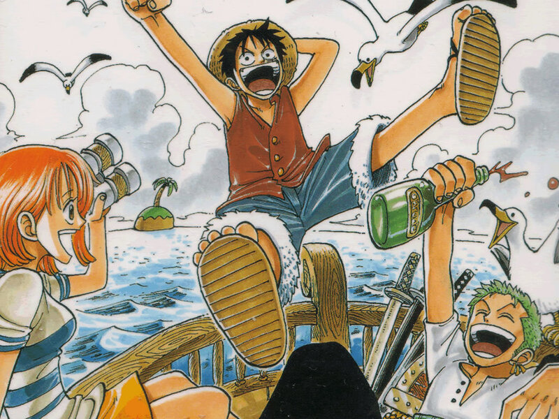 Three Characters on a Boat