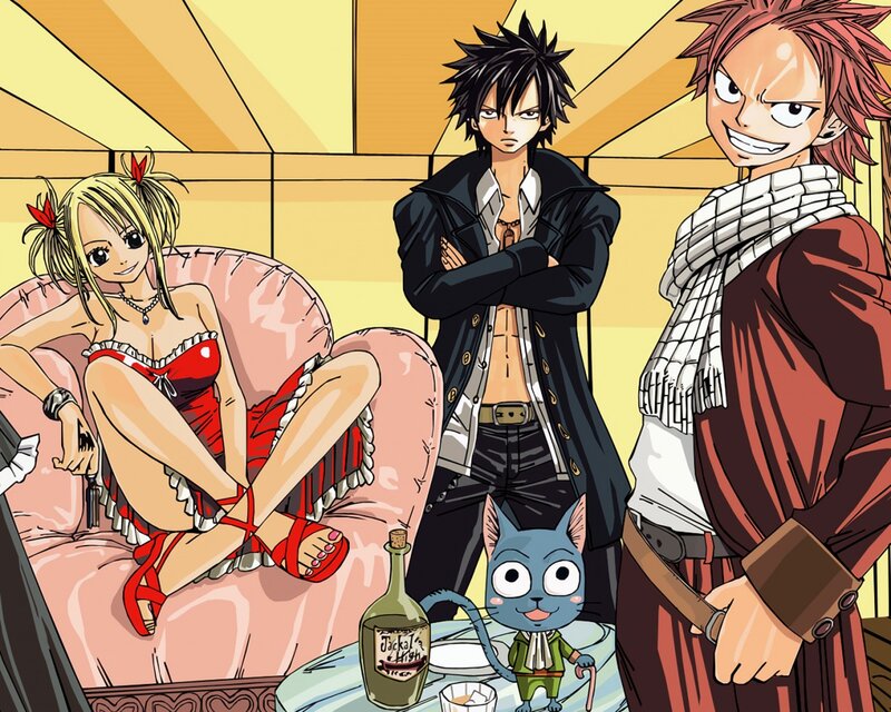 Three Characters on a Couch