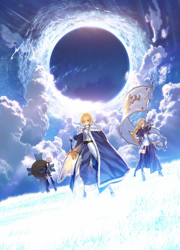 Three Characters on a Hill — Blue, Dramatic