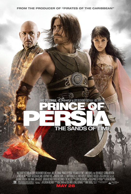 Three Characters on a Poster