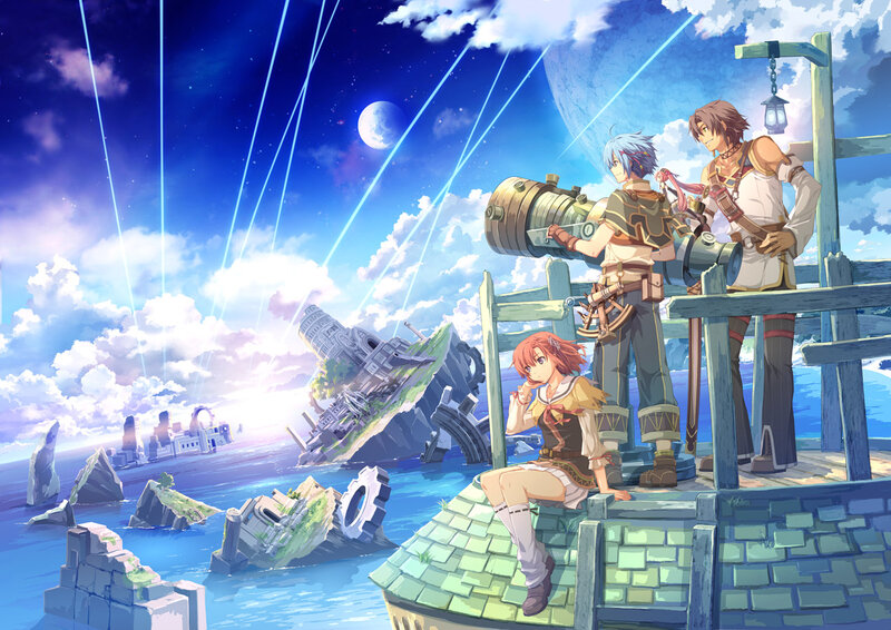 Three Characters on a Ship